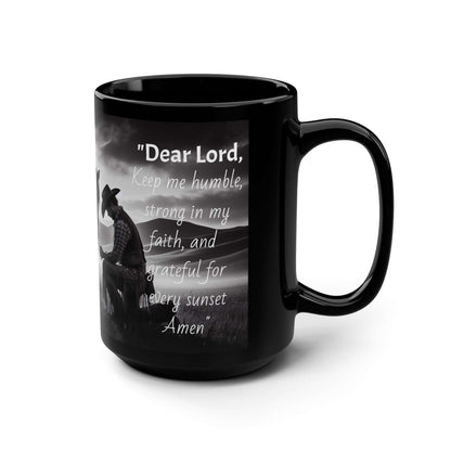 Praying Cowboy Mug, Western Coffee Mug, Inspirational Gifts