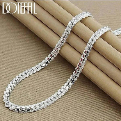 Sterling Silver Necklace, Fashion Jewelry, Necklace Gift for Women - The Best New Thing