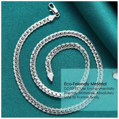 Sterling Silver Necklace, Fashion Jewelry, Necklace Gift for Women - The Best New Thing
