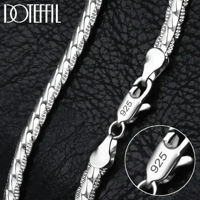 Sterling Silver Necklace, Fashion Jewelry, Necklace Gift for Women - The Best New Thing