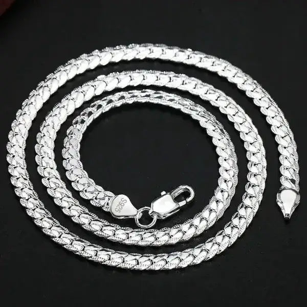 Sterling Silver Necklace, Fashion Jewelry, Necklace Gift for Women - The Best New Thing