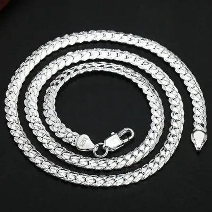 Sterling Silver Necklace, Fashion Jewelry, Necklace Gift for Women - The Best New Thing