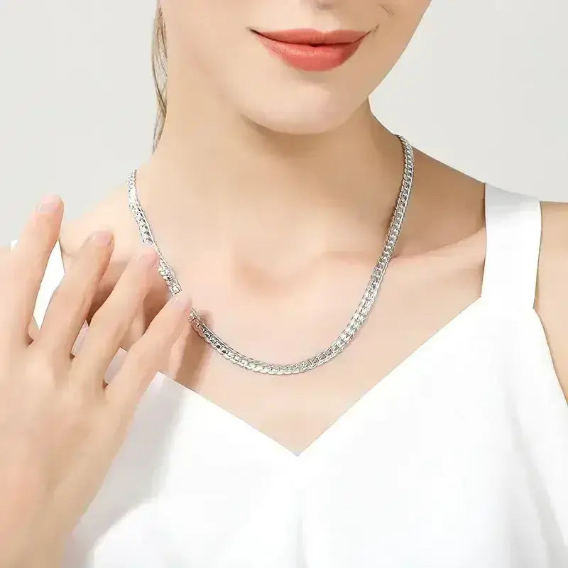 Sterling Silver Necklace, Fashion Jewelry, Necklace Gift for Women - The Best New Thing
