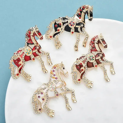 Western Horse Brooch Pin, Cowgirl Jacket Accessories, Gifts for Women - The Best New Thing