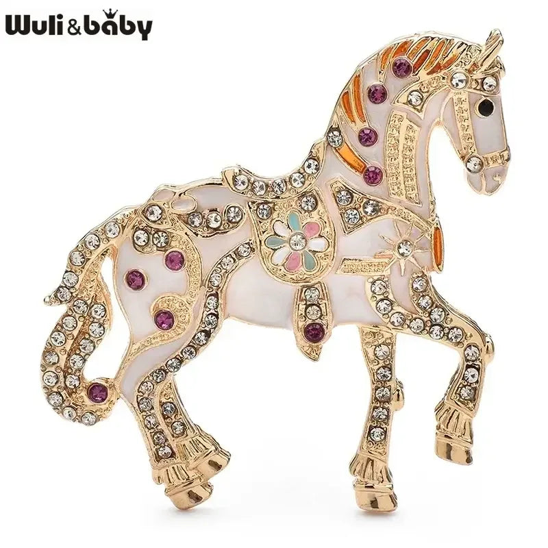 Western Horse Brooch Pin, Cowgirl Jacket Accessories, Gifts for Women - The Best New Thing