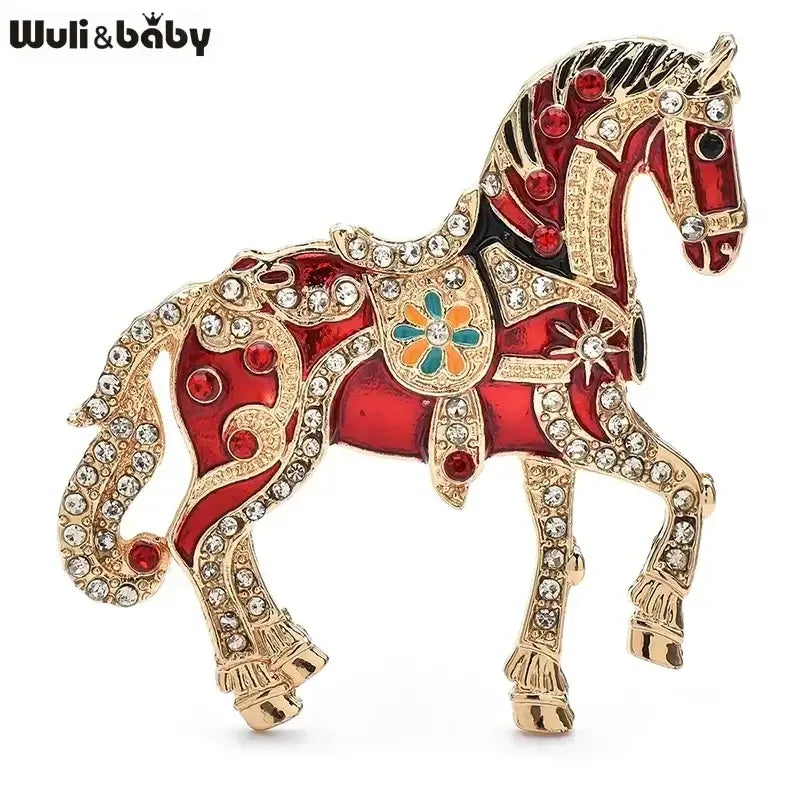 Western Horse Brooch Pin, Cowgirl Jacket Accessories, Gifts for Women - The Best New Thing