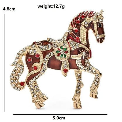Western Horse Brooch Pin, Cowgirl Jacket Accessories, Gifts for Women - The Best New Thing
