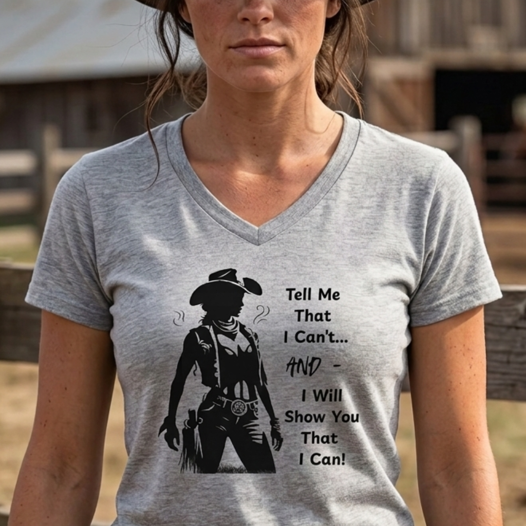 Tough Cowgirl Tee, Cowgirl Shirt, Farm Apparel