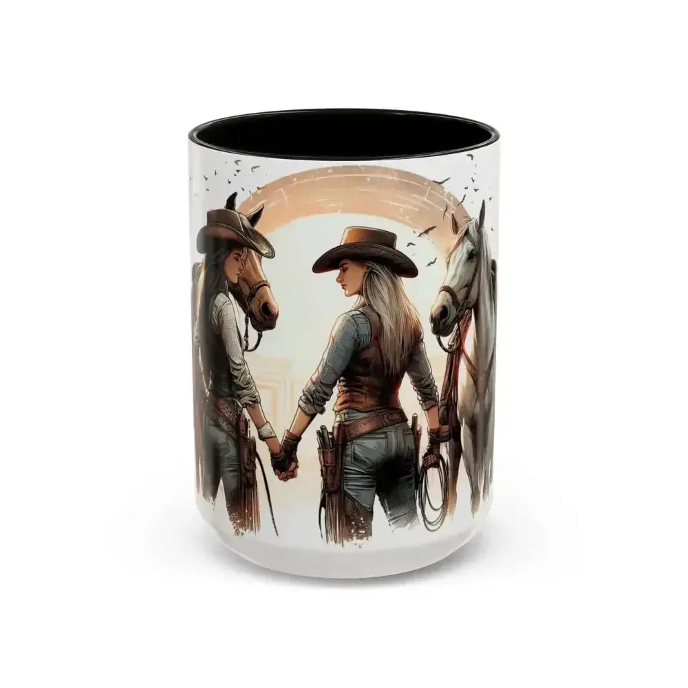 Best Friends Forever Cowgirl Coffee Mug, Best BBF Friends, Bestie Gift - The Best New Thing