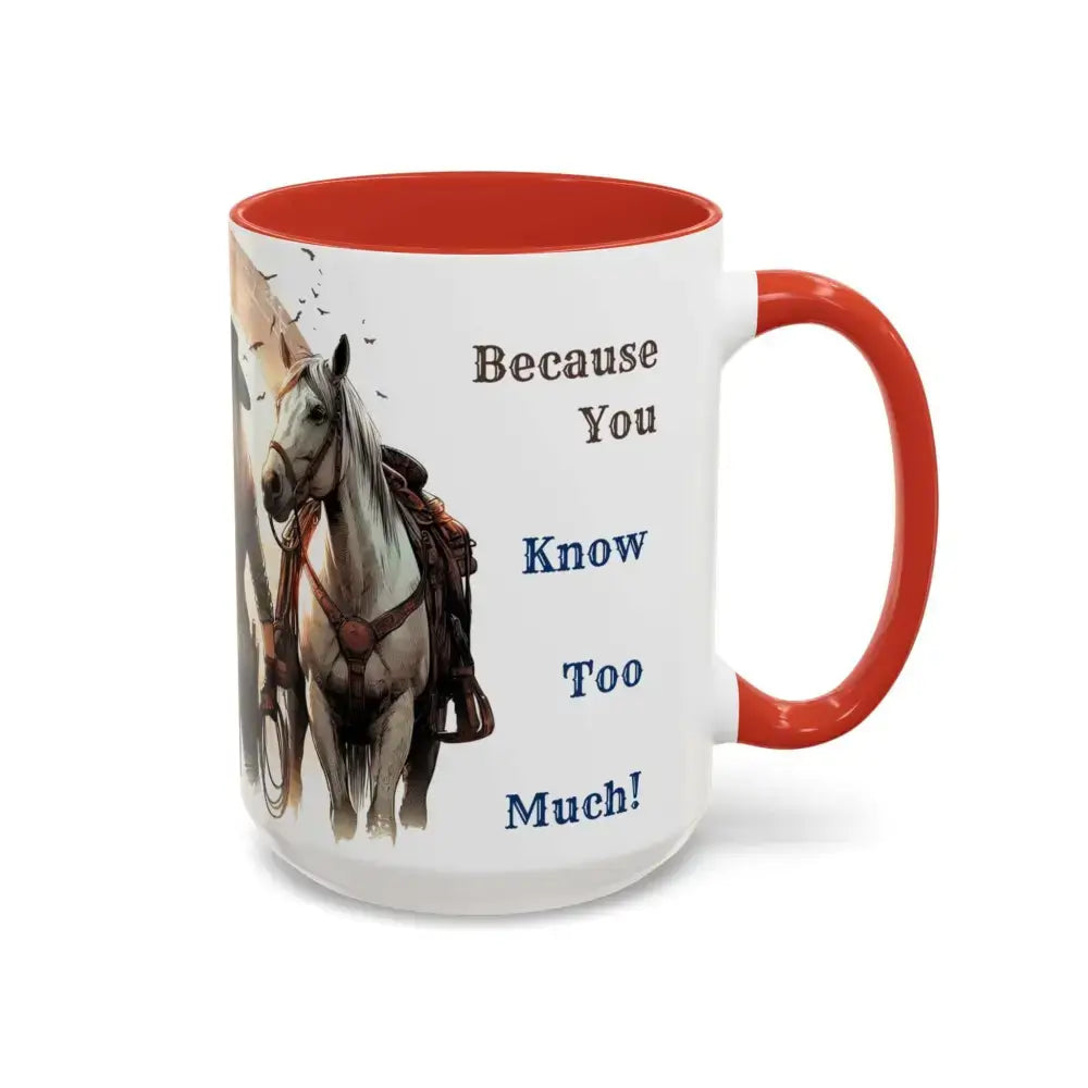 Best Friends Forever Cowgirl Coffee Mug Gift Funny Best BBF Friends Bestie Gift 15oz - Mugs