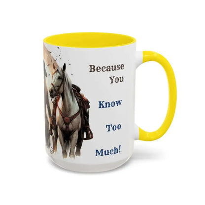 Best Friends Forever Cowgirl Coffee Mug Gift Funny Best BBF Friends Bestie Gift 15oz - Mugs