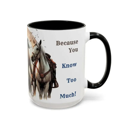 Best Friends Forever Cowgirl Coffee Mug Gift Funny Best BBF Friends Bestie Gift 15oz - Mugs