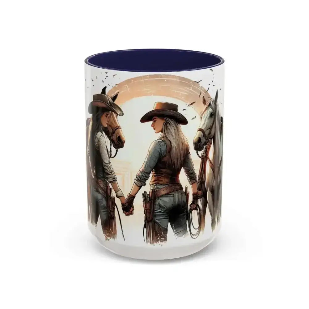 Best Friends Forever Cowgirl Coffee Mug, Best BBF Friends, Bestie Gift - The Best New Thing