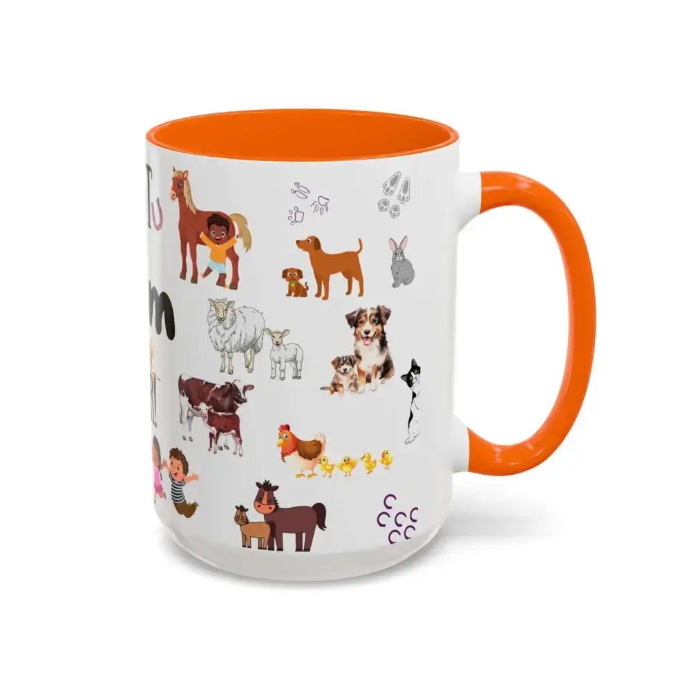 Best Gift for Mom Best Mom Ever Coffee Mug Farm Coffee Mug for Mom 15oz - Mugs