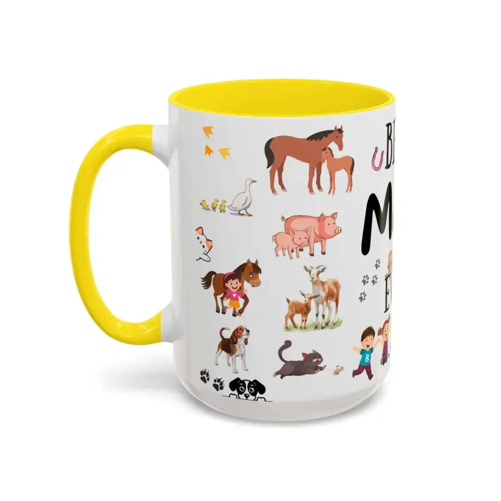 Best Gift for Mom Best Mom Ever Coffee Mug Farm Coffee Mug for Mom 15oz - Mugs