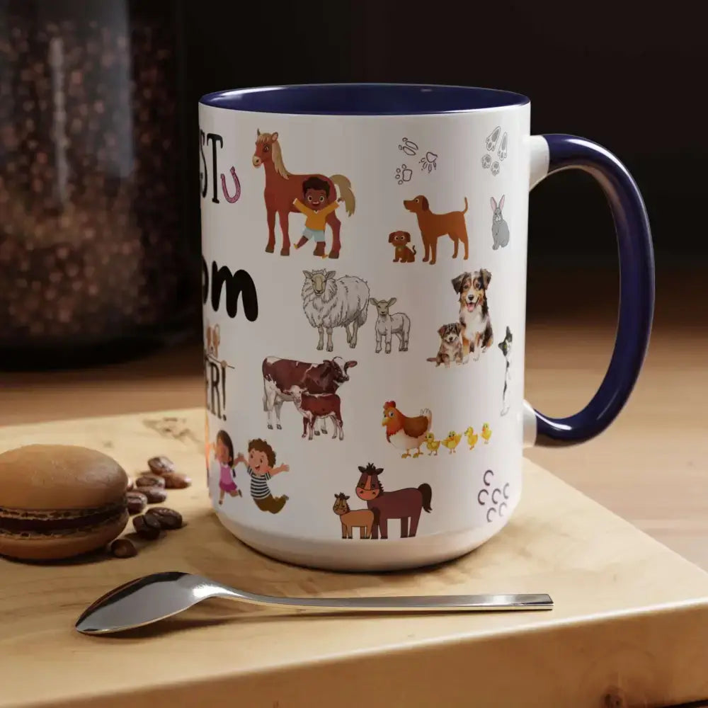 Best Gift for Mom Best Mom Ever Coffee Mug Farm Coffee Mug for Mom 15oz - Mugs