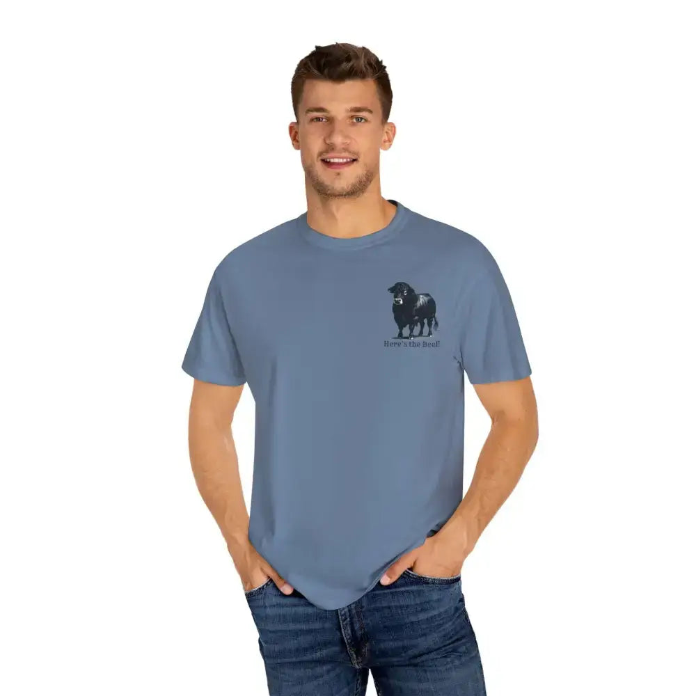 Black Angus Beef Lover Bull T-shirt Gift for Cowboys Farmers and Ranchers Gift for Him - T-Shirt