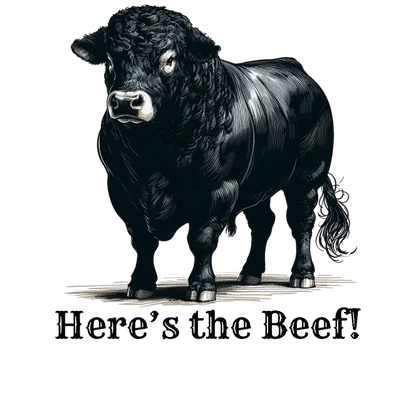 Black Angus Bull Snapback Truckers Hat Farmers and Rancher Cap - Hats