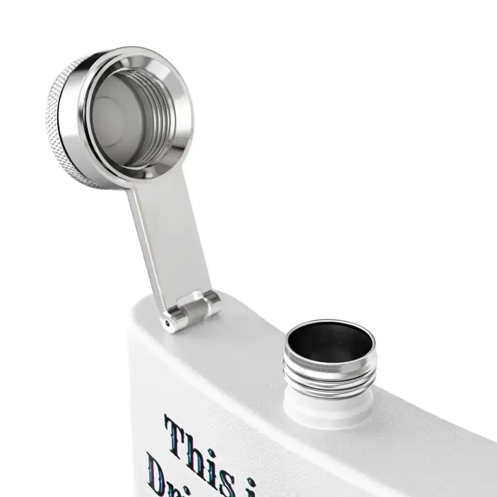 Black Angus Theme Whiskey Flask, Perfect Gift for Ranchers and Farmers - The Best New Thing
