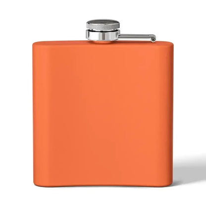 Black Angus Theme Whiskey Flask, Perfect Gift for Ranchers and Farmers - The Best New Thing