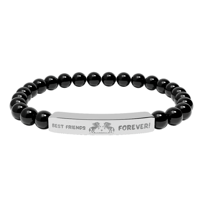 Engraved Personalize Bracelet, Gift for Mom, Gift for Friends - The Best New Thing
