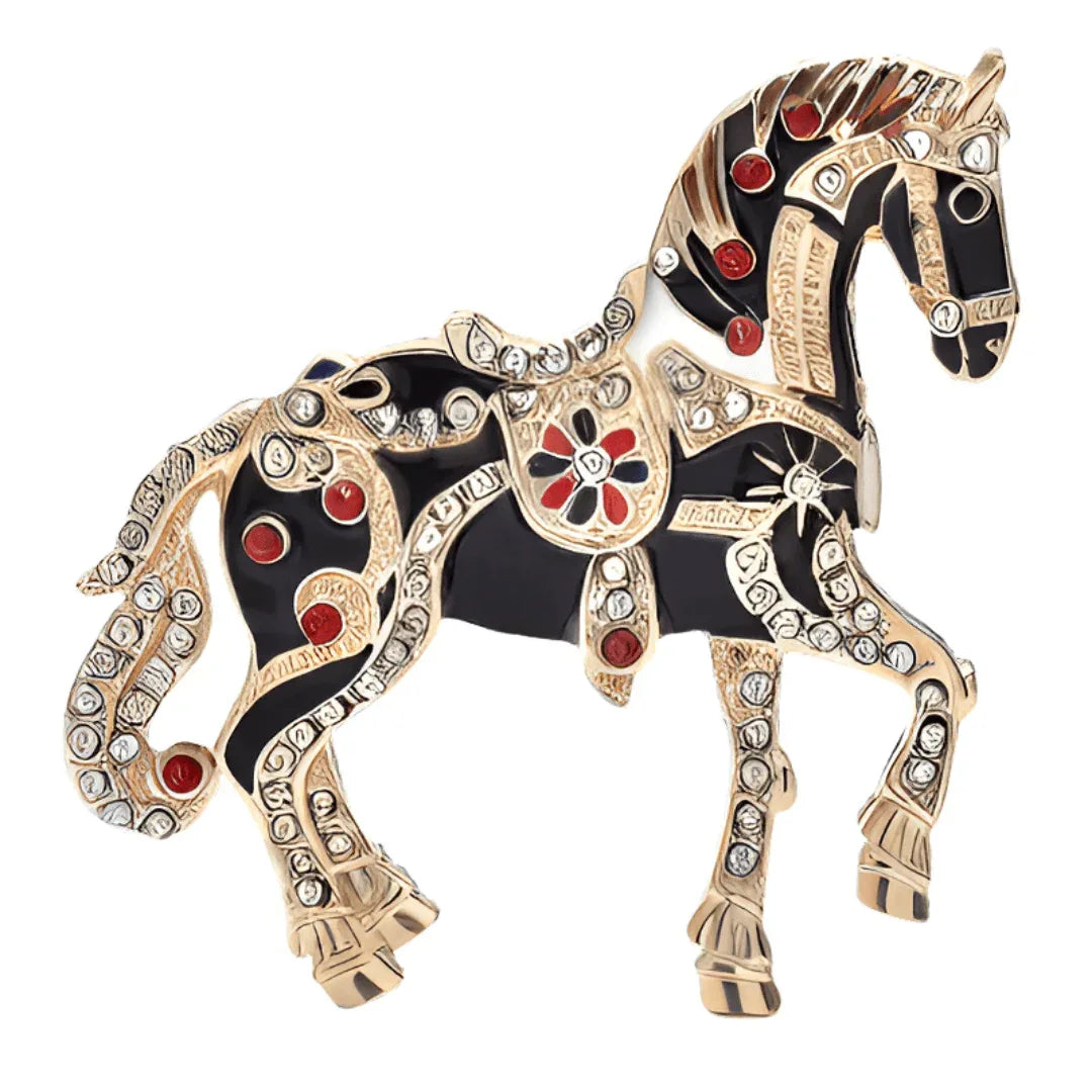 Western Horse Brooch Pin, Cowgirl Jacket Accessories, Gifts for Women - The Best New Thing