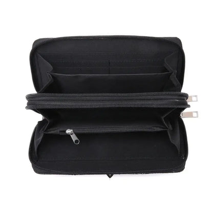 Camouflage Buckle Women Purse with Matching Wallet Set Western Handbags - Bags