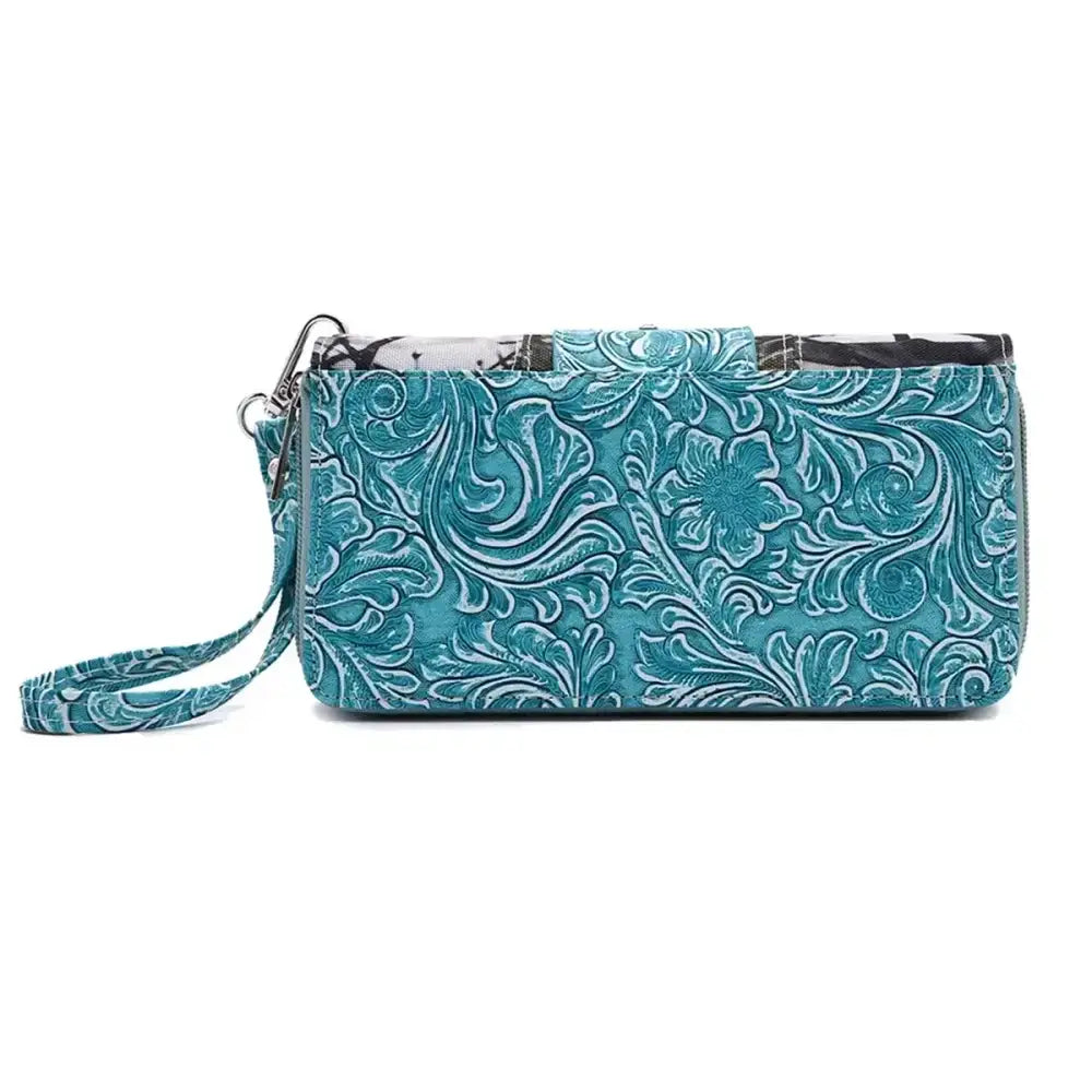 Camouflage Buckle Purse and Matching Wallet Set, Western Handbags - The Best New Thing