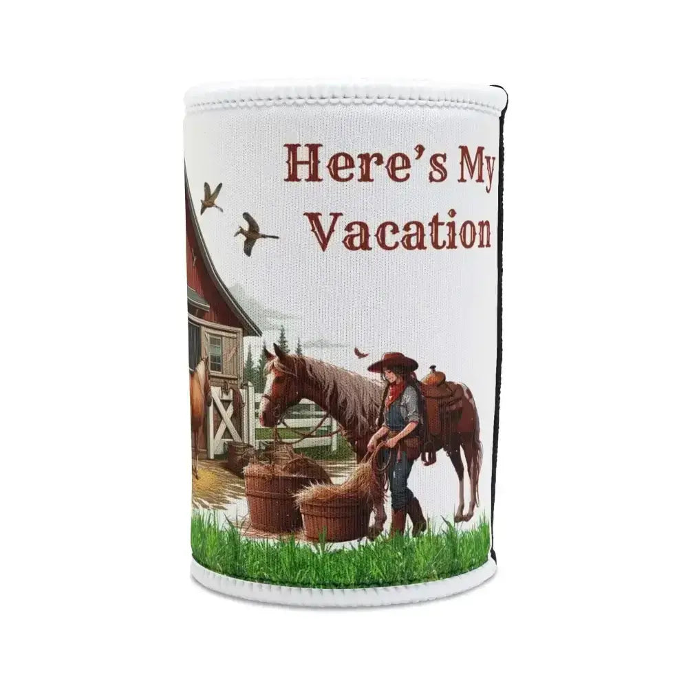Can Cozie Sleeve, Bottle Sleeve, Horse Lover Gifts, Beverage Holder - The Best New Thing