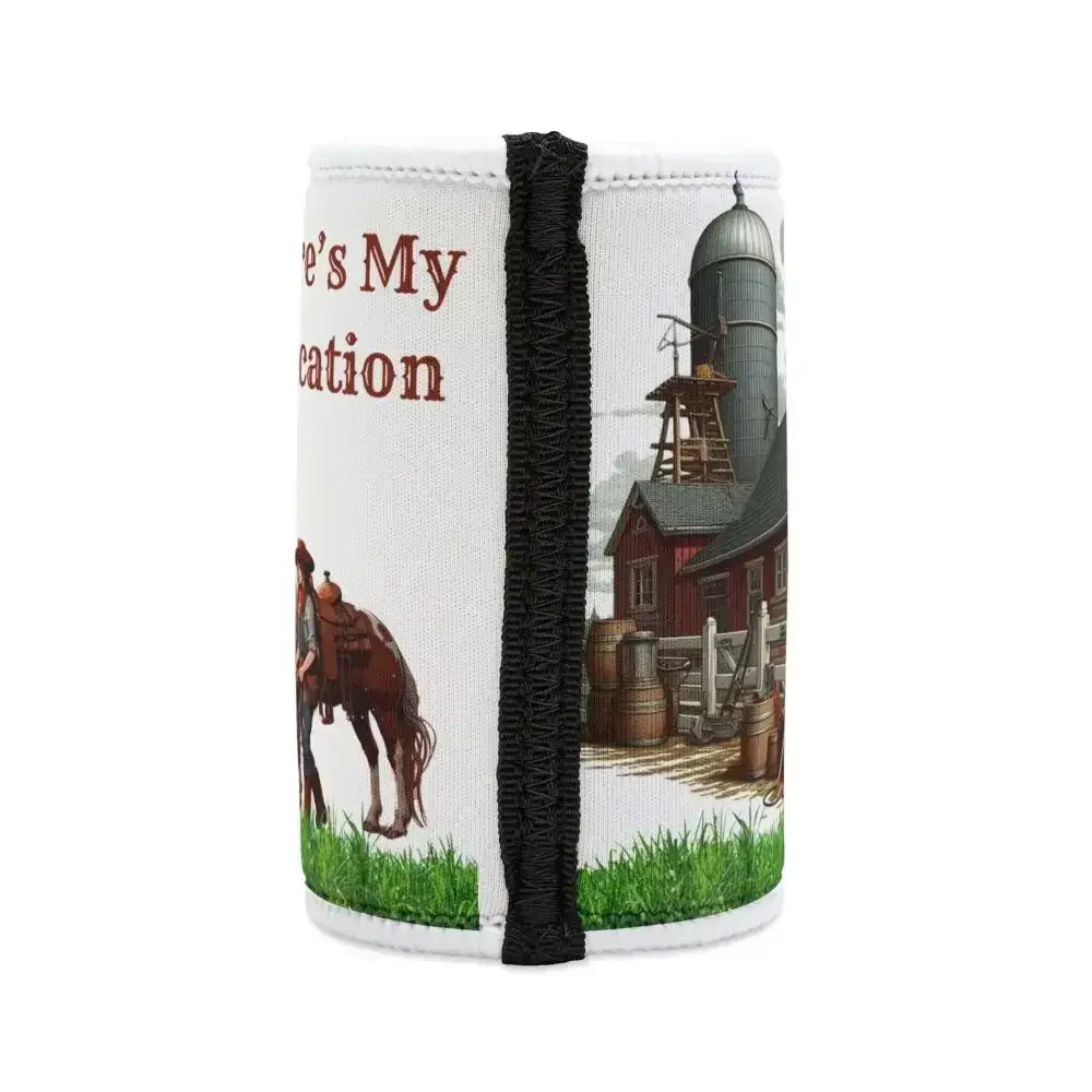 Can Cozie Sleeve, Bottle Sleeve, Horse Lover Gifts, Beverage Holder - The Best New Thing