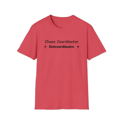 Chaos Coordinator Mother's Day T-Shirt - Perfect Gift for Mom or Dad - The Best New Thing