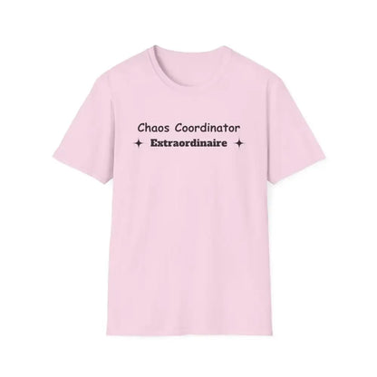 Chaos Coordinator Mother's Day T-Shirt - Perfect Gift for Mom or Dad - The Best New Thing
