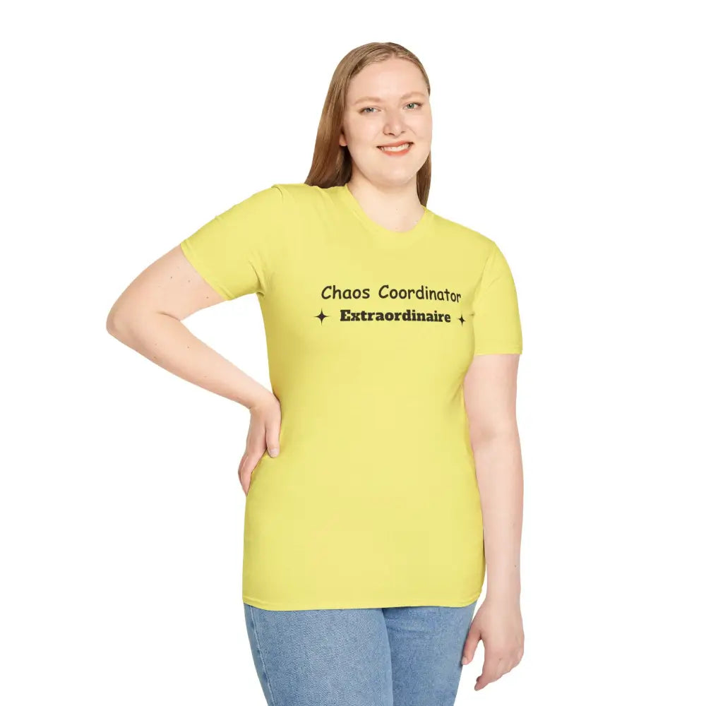 Chaos Coordinator Mother’s Day T-Shirt - Perfect Gift for Mom Gift for Dad Tee Shirt - T-Shirt