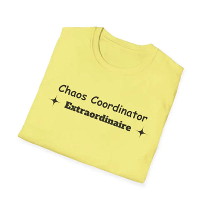Chaos Coordinator Mother’s Day T-Shirt - Perfect Gift for Mom Gift for Dad Tee Shirt - T-Shirt