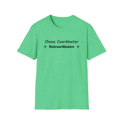 Chaos Coordinator Mother's Day T-Shirt - Perfect Gift for Mom or Dad - The Best New Thing
