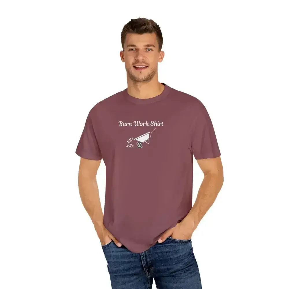 Classic Barn Work T-Shirt – Built for Grit and Comfort, Barn Work Tee - The Best New Thing