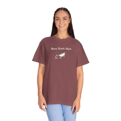 Classic Barn Work T-Shirt – Built for Grit and Comfort Barn Work Tee - T-Shirt