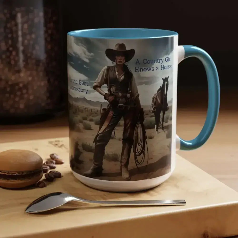 Country Girl Coffee Mug, Cowgirl Coffee Cups, Farm Mugs - The Best New Thing