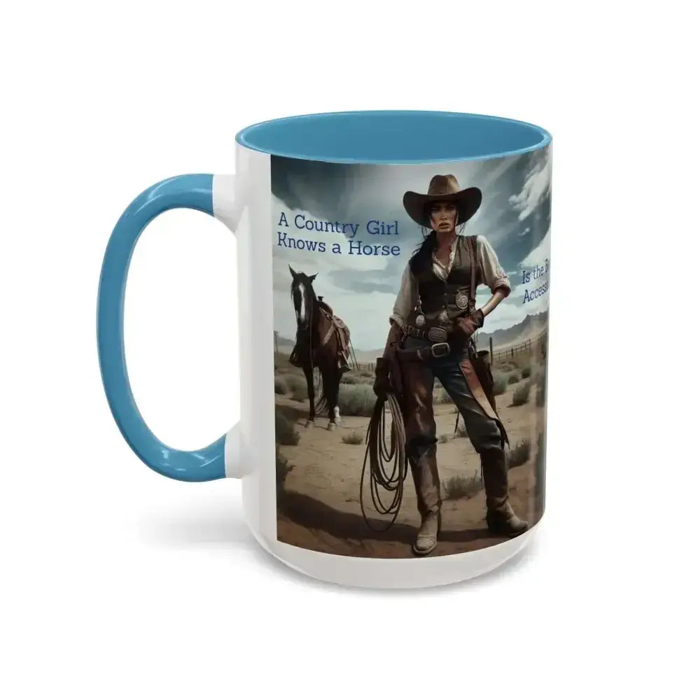 Country Girl Coffee Mug, Cowgirl Coffee Cups, Farm Mugs - The Best New Thing