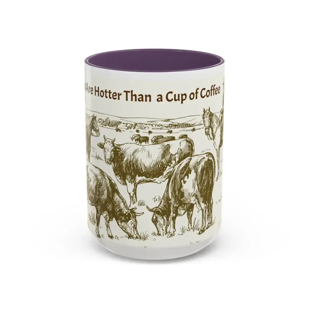 Cowboy Coffee Mug, Farmer Coffee Cup, 15oz Country Life Mug - The Best New Thing