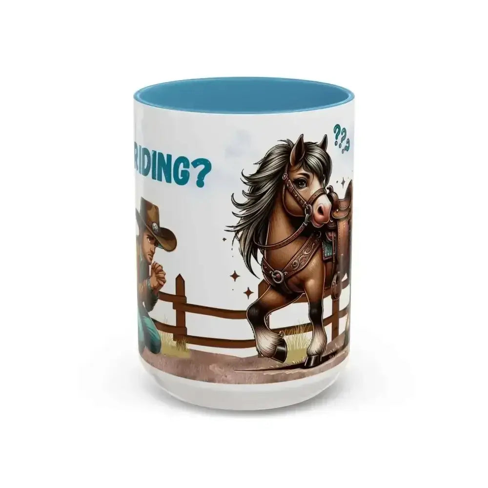 Cowboy Coffee Mug, Snubby Sassy Mare and Begging Cowboy - The Best New Thing