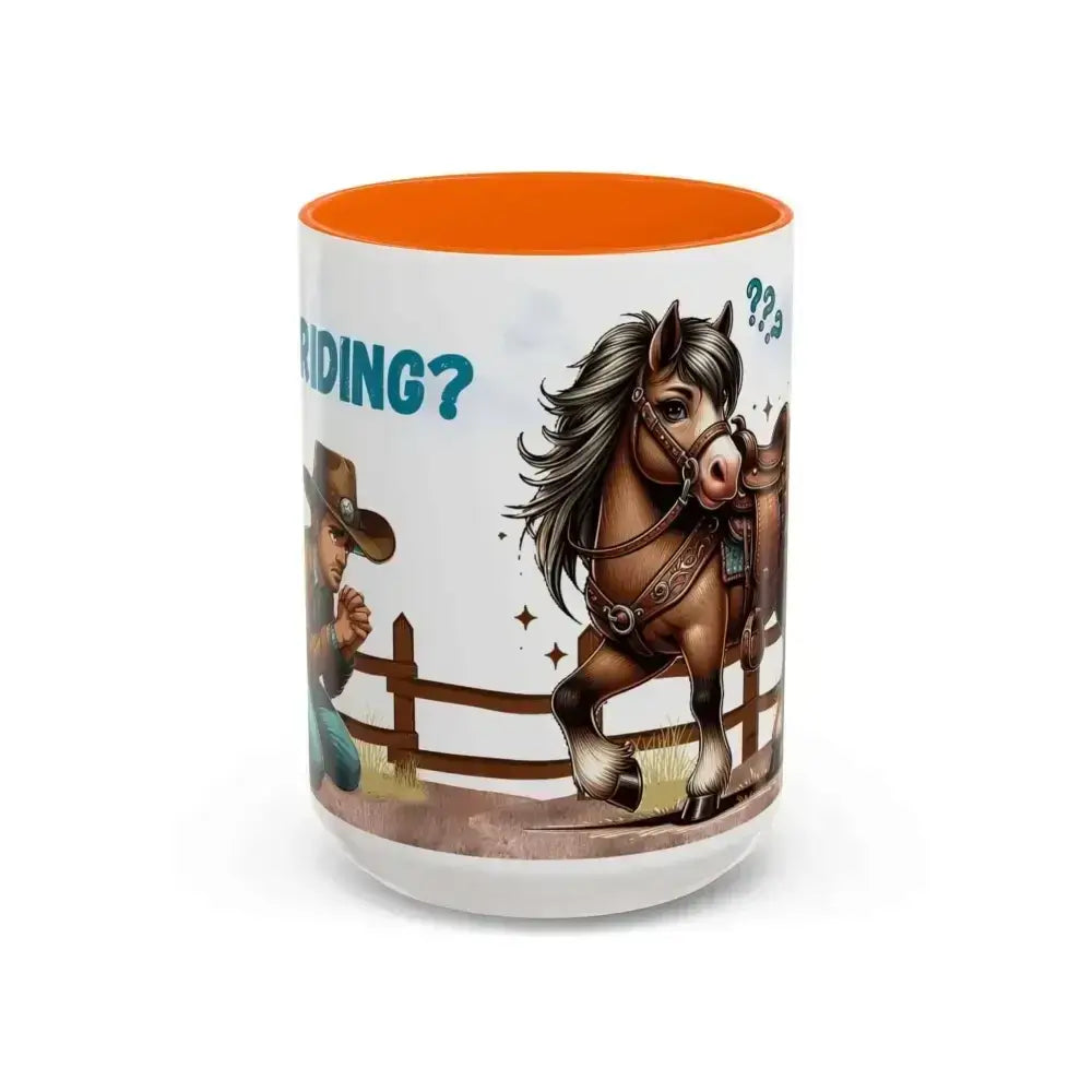 Cowboy Coffee Mug, Snubby Sassy Mare and Begging Cowboy - The Best New Thing