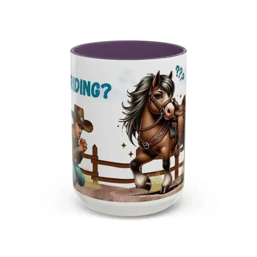Cowboy Coffee Mug, Snubby Sassy Mare and Begging Cowboy - The Best New Thing