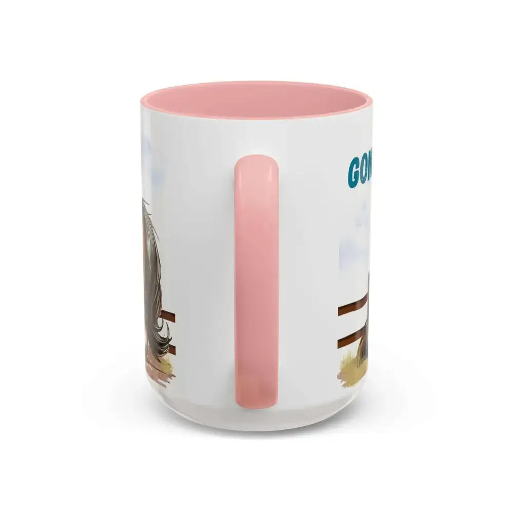 Cowboy Coffee Mug - Snubby Sassy Mare and Begging Cowboy - Mug