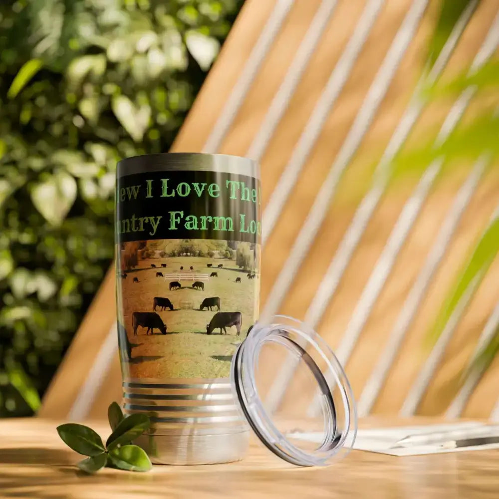 Cowboy Country Coffee Mug Farmer Travel Tumbler Gifts for Men 20oz - Mug