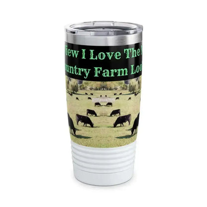 Cowboy Country Coffee Mug, Farmer Travel Tumbler, Gifts for Men 20oz - The Best New Thing
