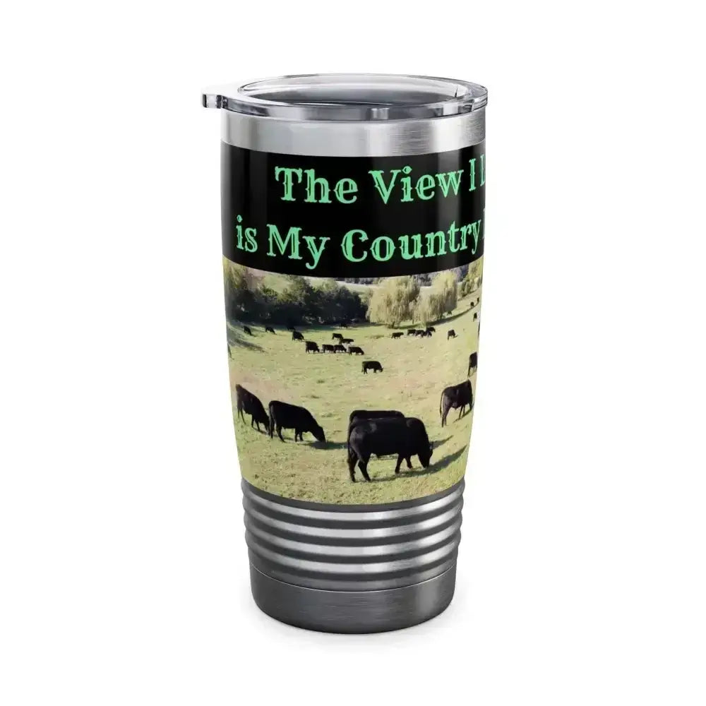 Cowboy Country Coffee Mug, Farmer Travel Tumbler, Gifts for Men 20oz - The Best New Thing