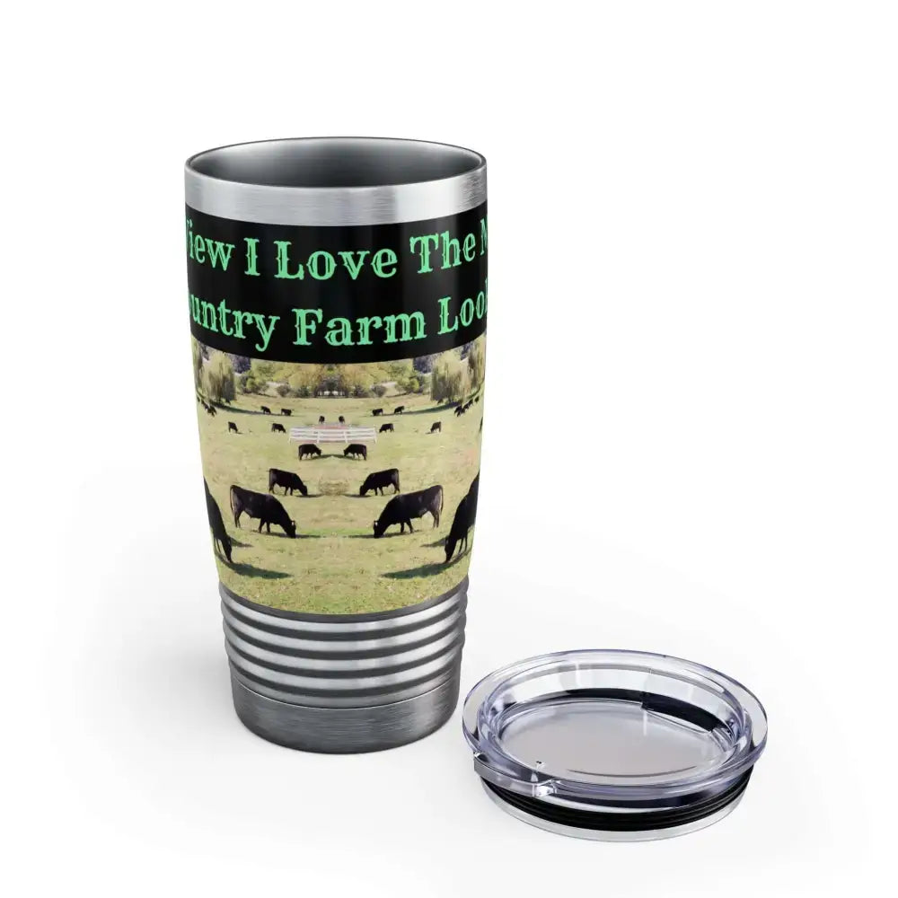 Cowboy Country Coffee Mug Farmer Travel Tumbler Gifts for Men 20oz - Mug