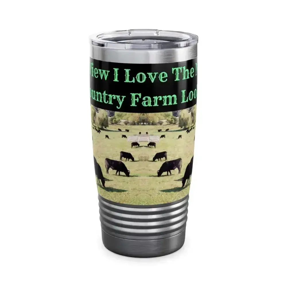 Cowboy Country Coffee Mug, Farmer Travel Tumbler, Gifts for Men 20oz - The Best New Thing