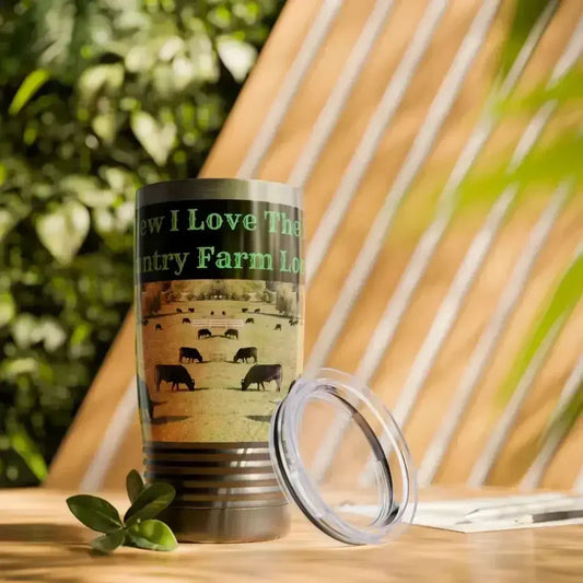 Cowboy Country Coffee Mug, Farmer Travel Tumbler, Gifts for Men 20oz - The Best New Thing